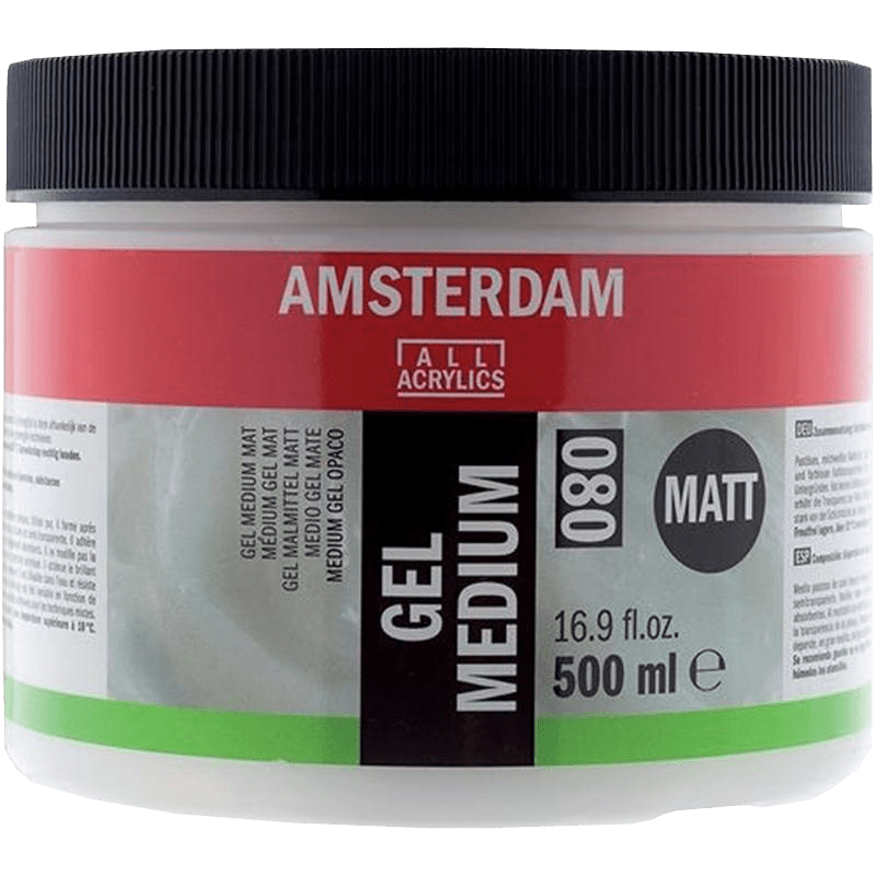 Amsterdam gul medij matni 080 - 500 ml