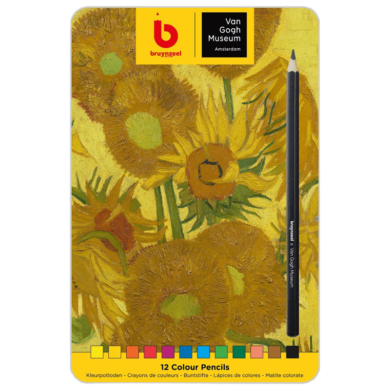 Bruynzeel set olovke u boji - 12 kom - serija Van Gogh muzej