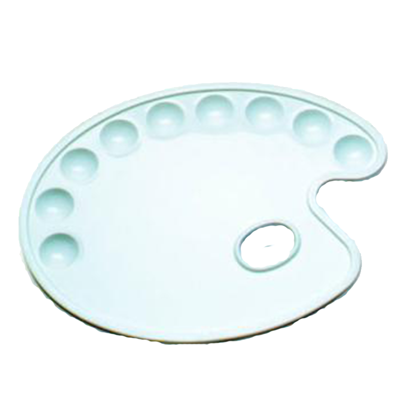 LENIAR plastična paleta ovalna - 29 x 22 cm