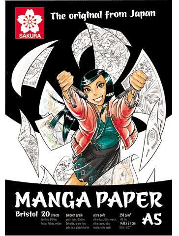 Manga Sketchbook – A5, 20 listova