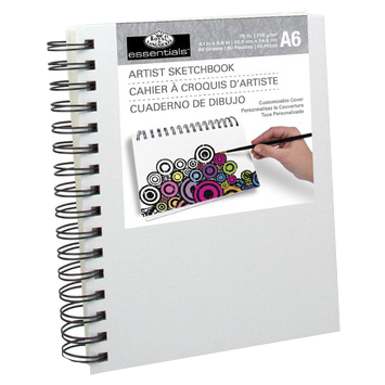 Royal & Langnickel Canvas Sketchbook – A6, 80 listova