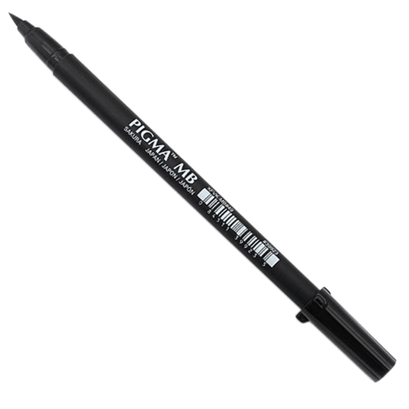 Sakura Pigma Brushpen - Medium Black - Srednja Brushpen