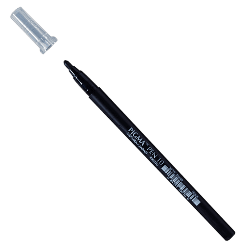 Sakura Pigma Pen - Crna - 10 - 0.7 mm