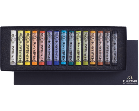 Suhe pastele REMBRANDT – set od 15 pastela