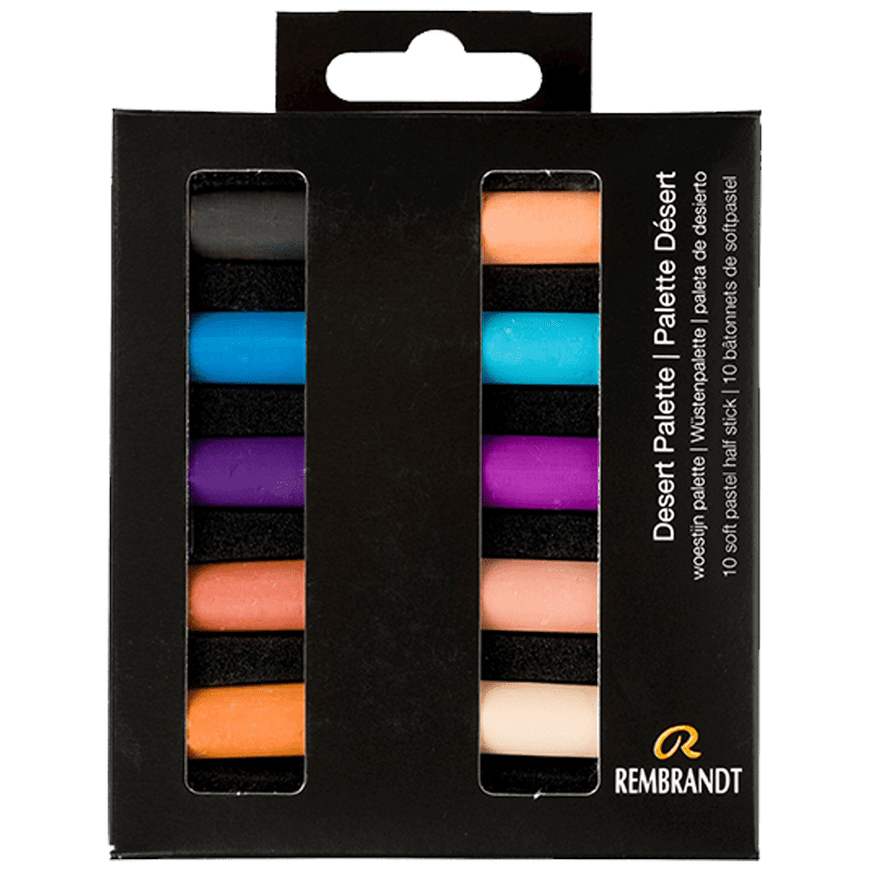 Suhe pastele REMBRANDT - Desert Palette - set od 10 napola pastela