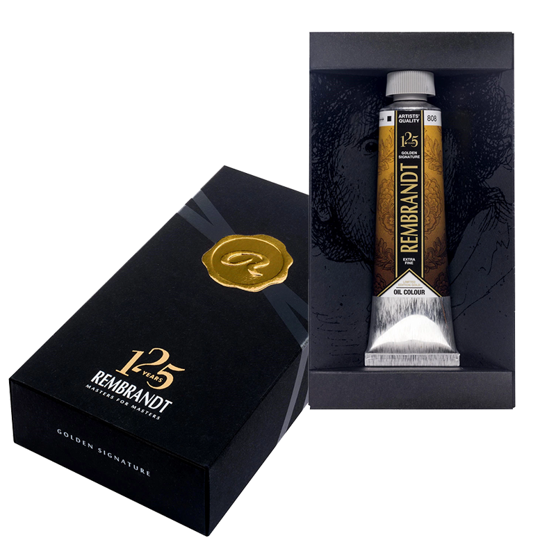 Rembrandt uljana boja 40ml - Limited Edition Gold 808