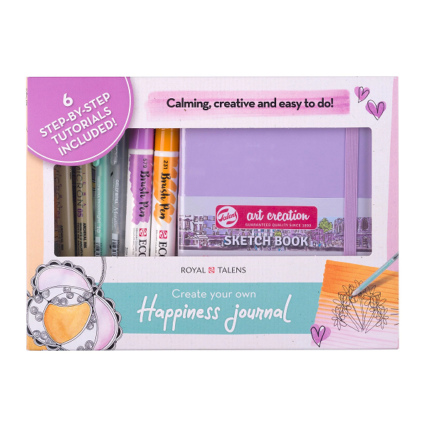 Royal Talens Happiness Journal set 8 kom