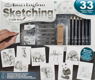 Kreativni set za skiciranje – Sketching Made Easy